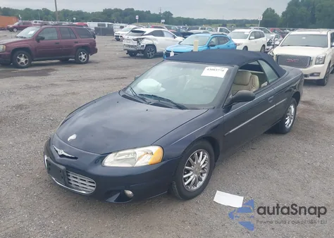2002 Chrysler Sebring Limited из США, поврежденный, VIN 1C3EL65R02N304737